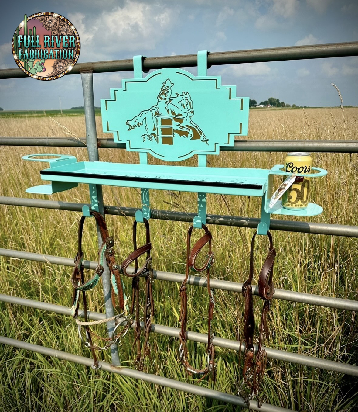 Barrel Racer Rodeo Rack