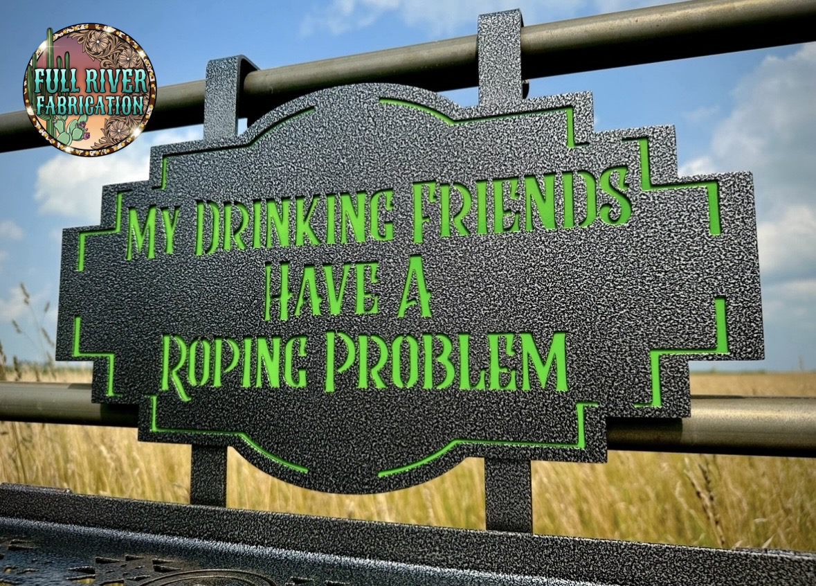 Roping Friends Rodeo Rack- Silver