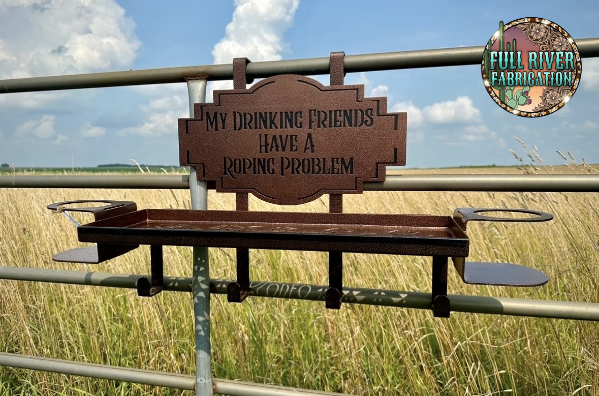 My Drinking Friends Rodeo Rack- Copper