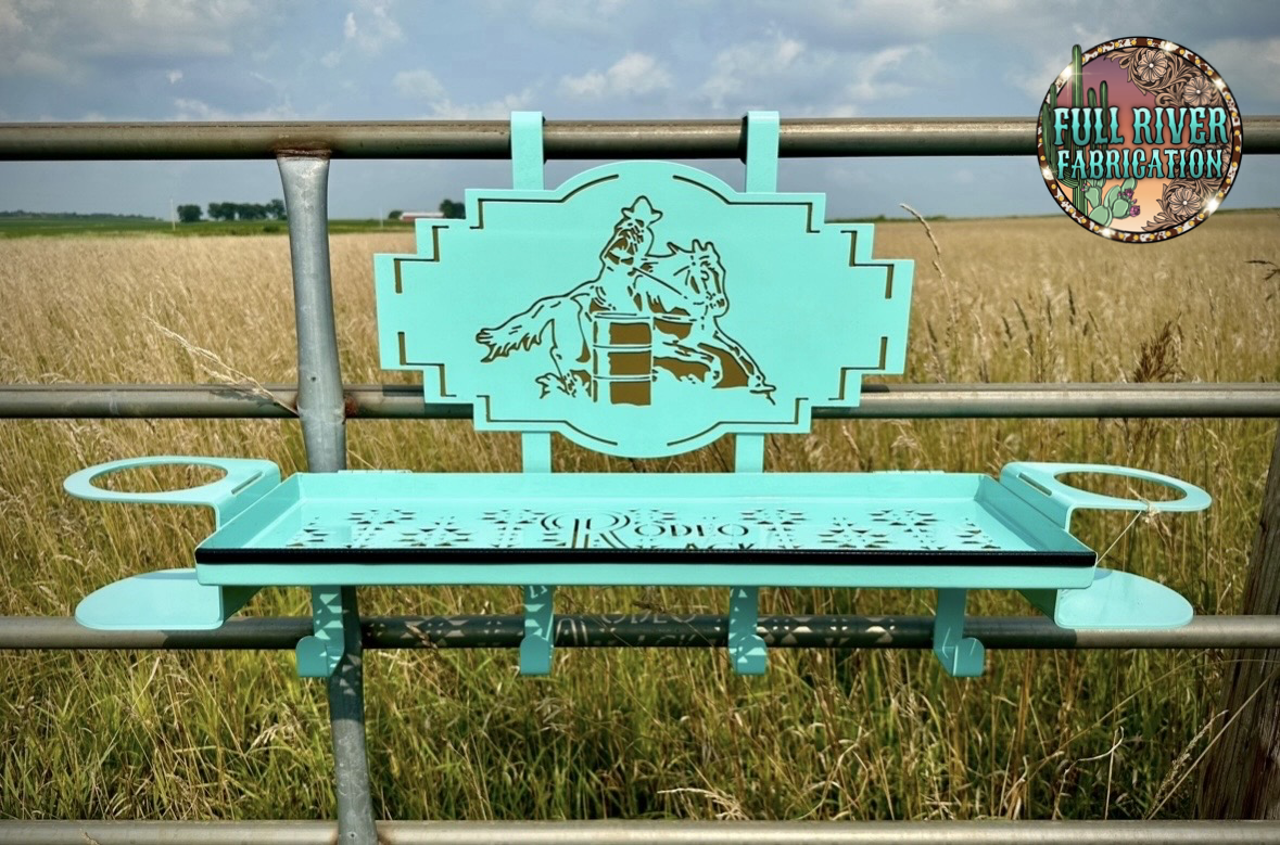 Barrel Racer Rodeo Rack