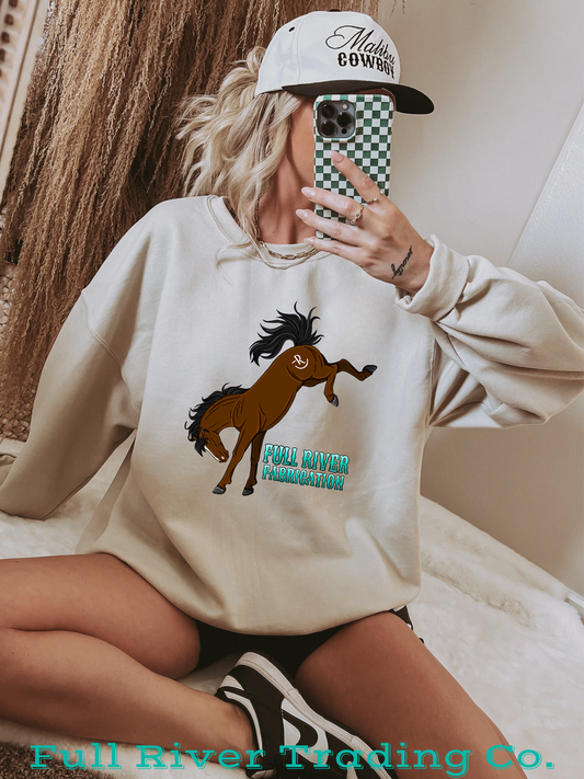 “Bay Bronc” Crewneck