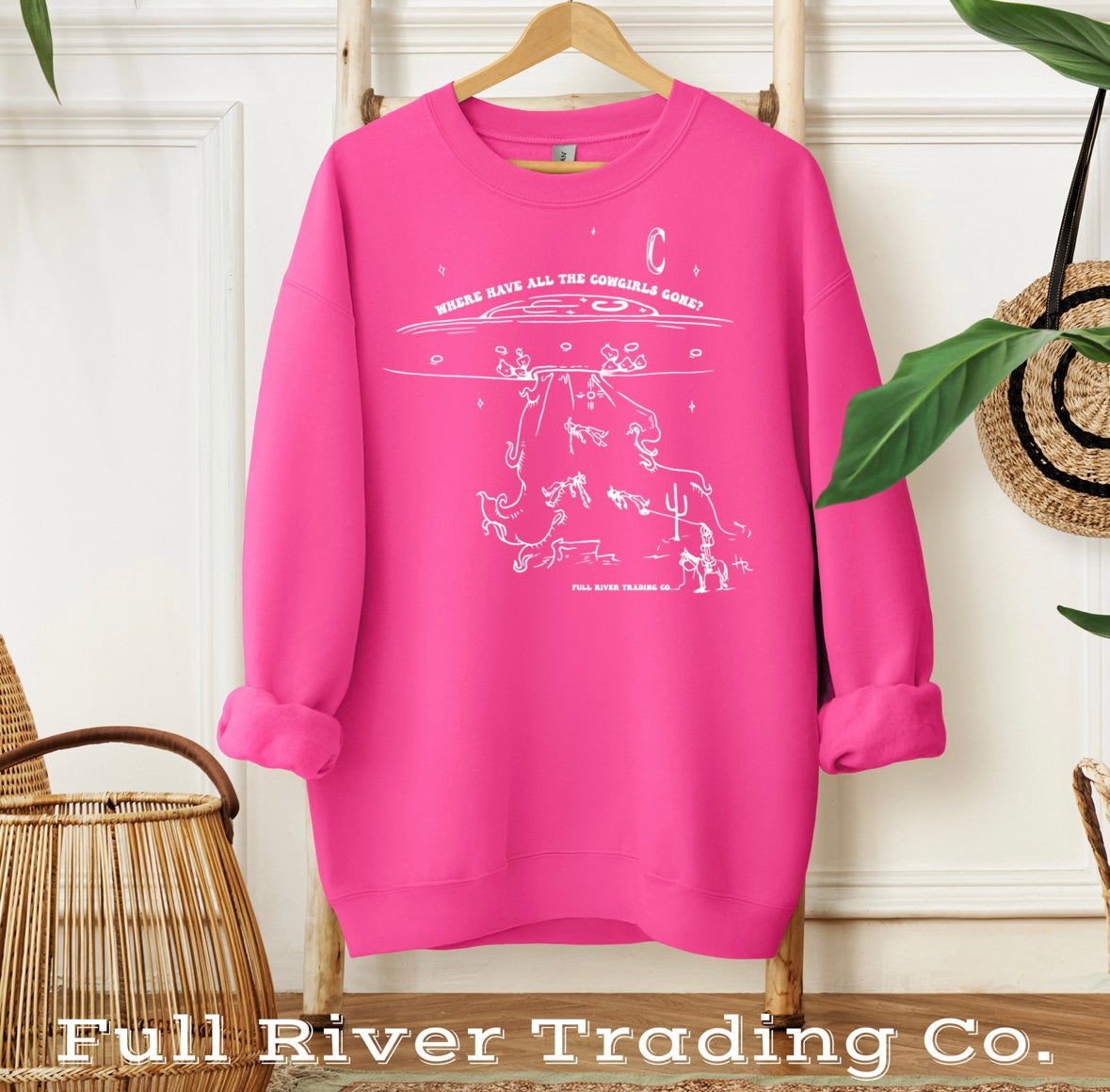 “Where have all the Cowgirls gone?” Crewneck