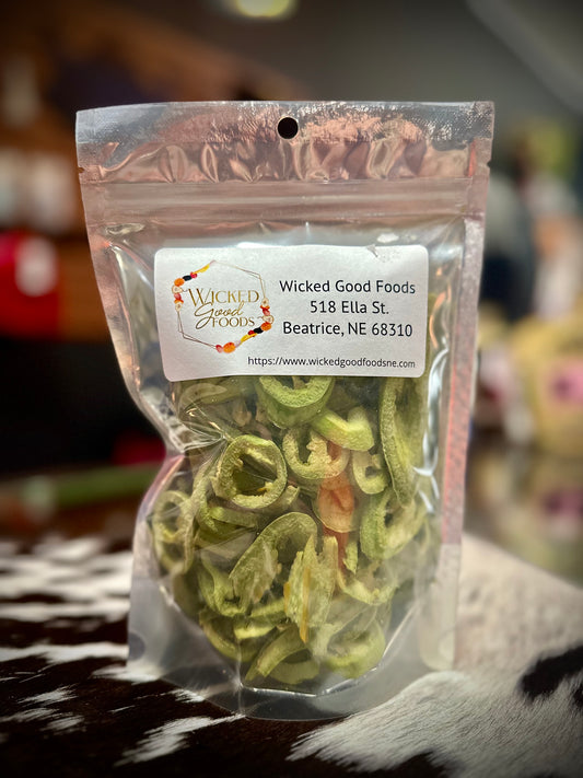 Freeze Dried Jalapeño