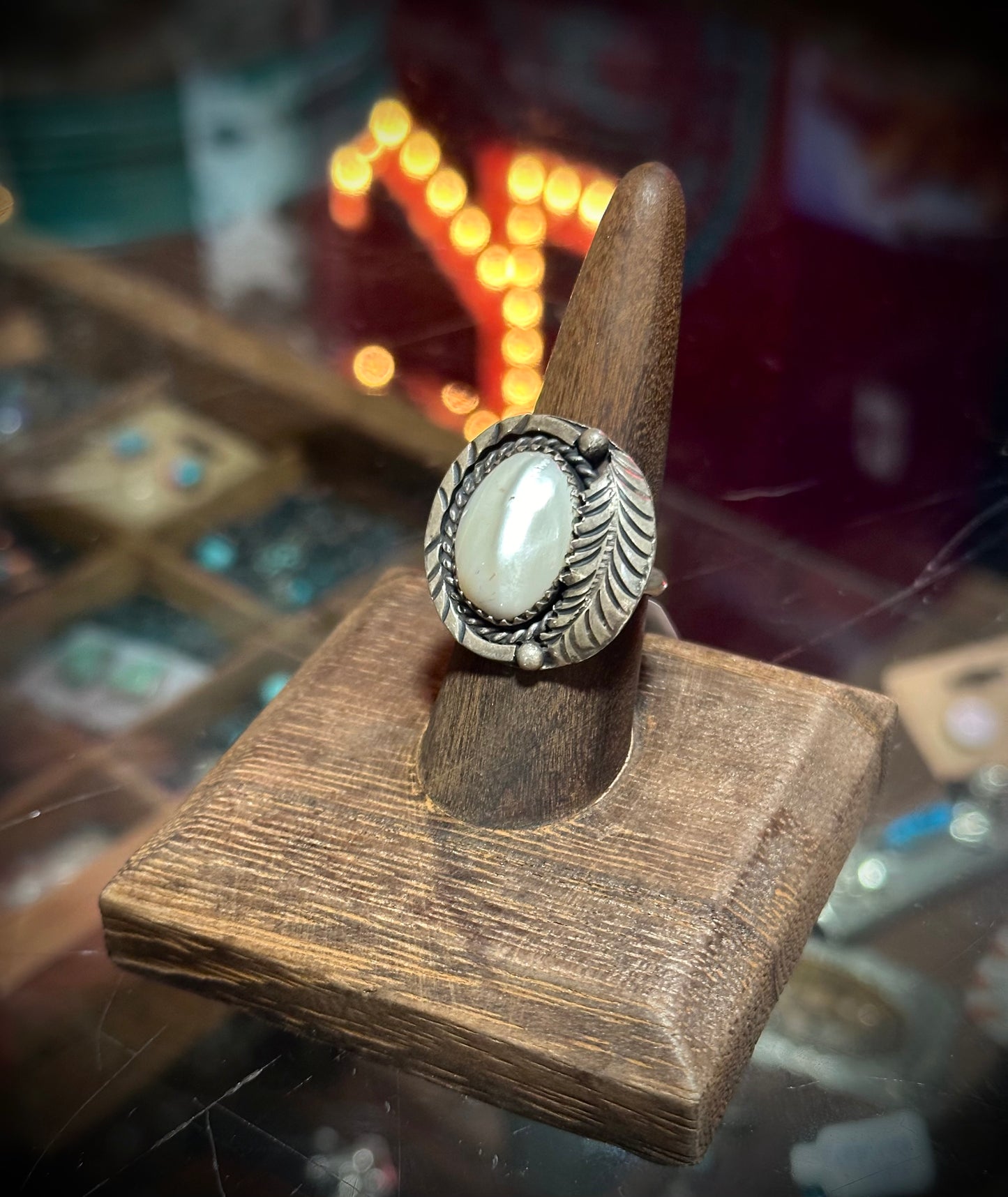 Vintage Moonstone Ring