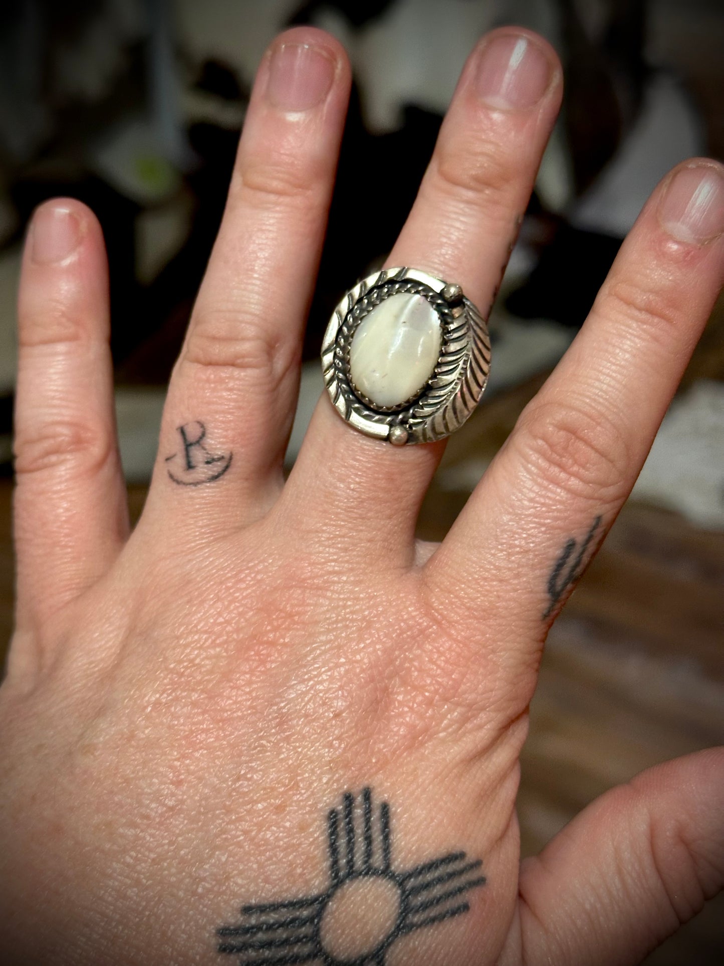 Vintage Moonstone Ring