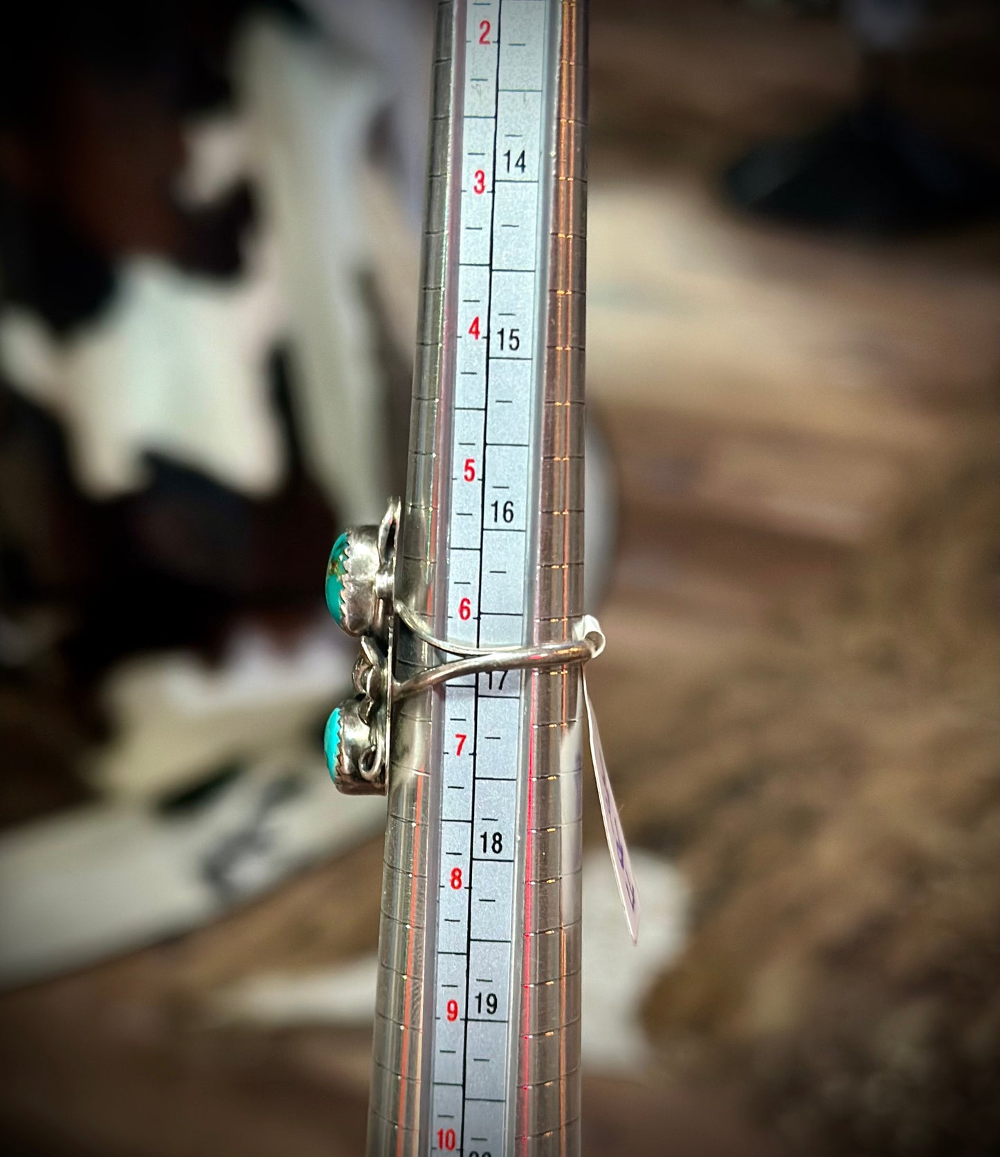 Vintage Silver and Turquoise Ring