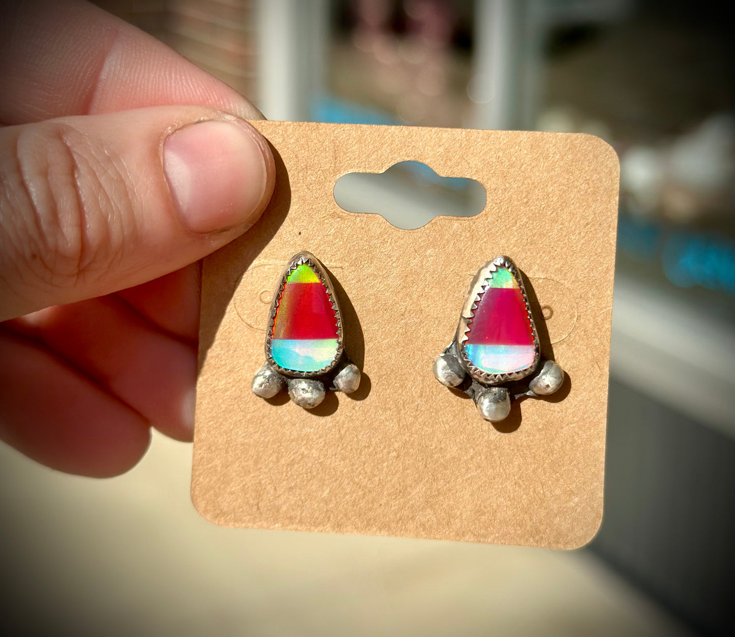 Candy Corn Earrings #5