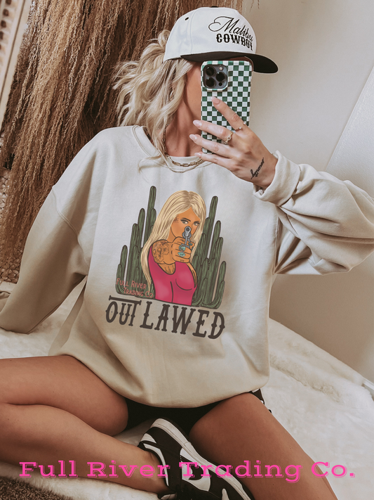 “Outlawed” Crewneck