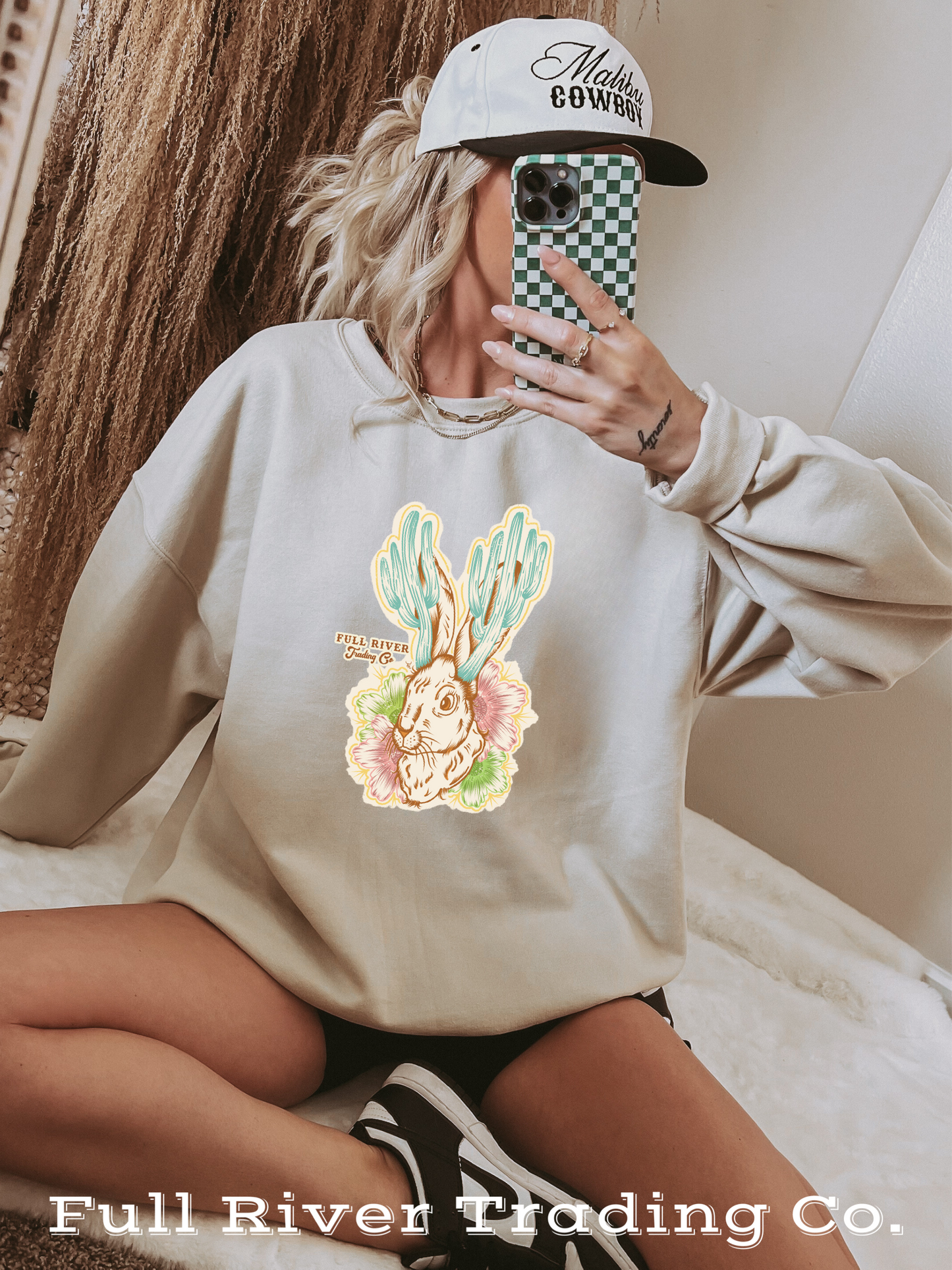 “Jackalope” Crewneck