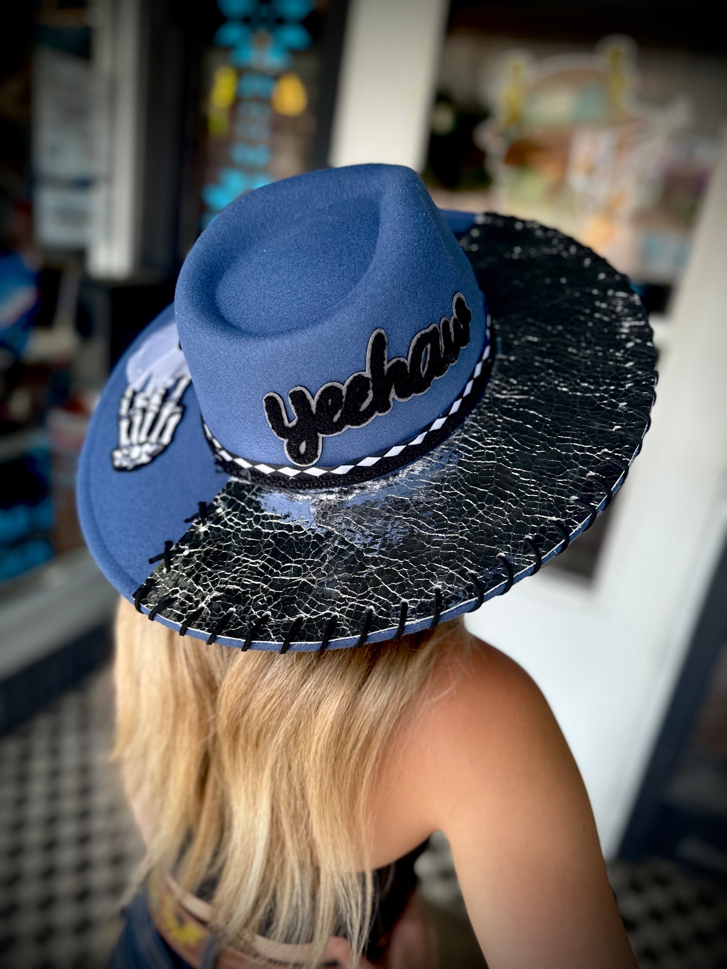 Denim and Diamonds Hat