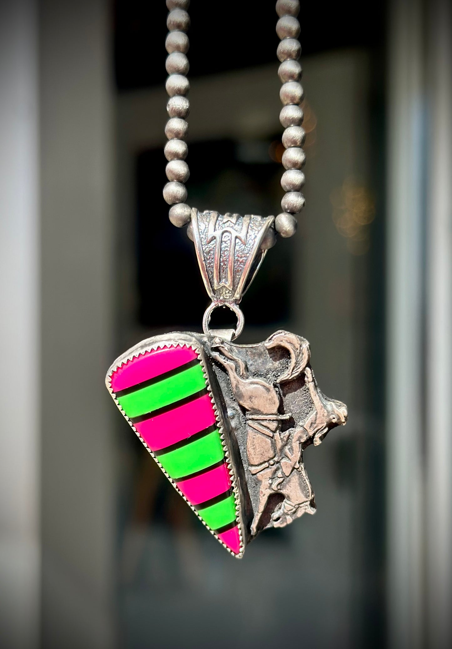 NEON Bucker Pendant