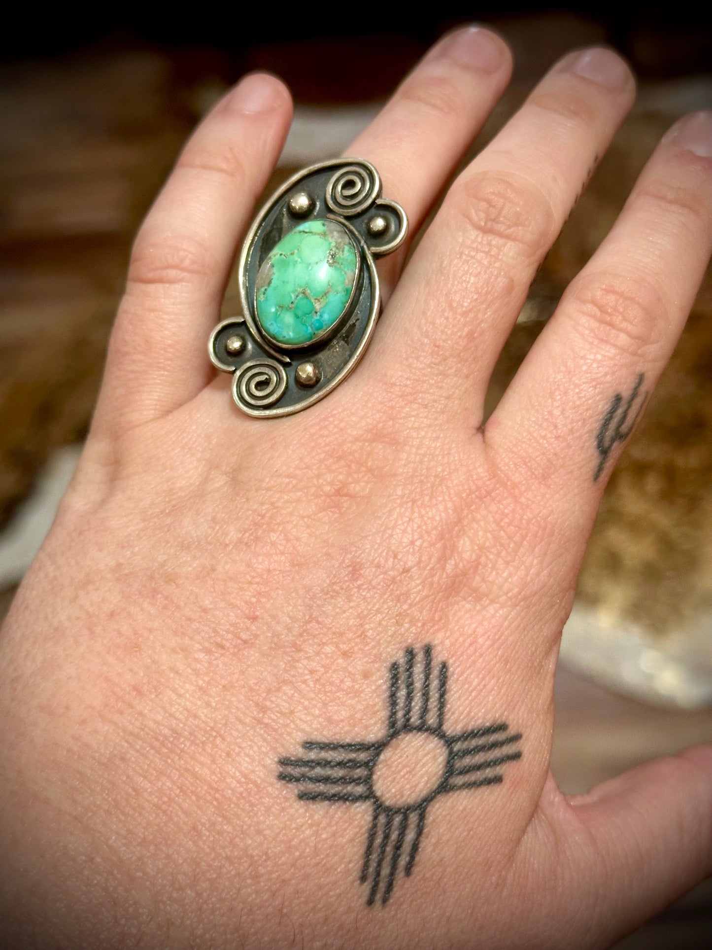 Vintage Turquoise Ring