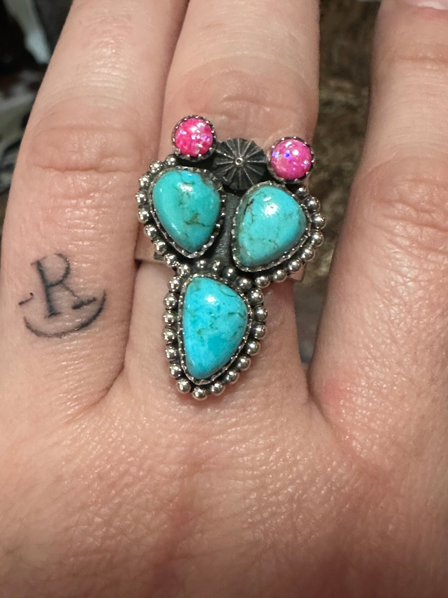 Kingman Cactus Ring