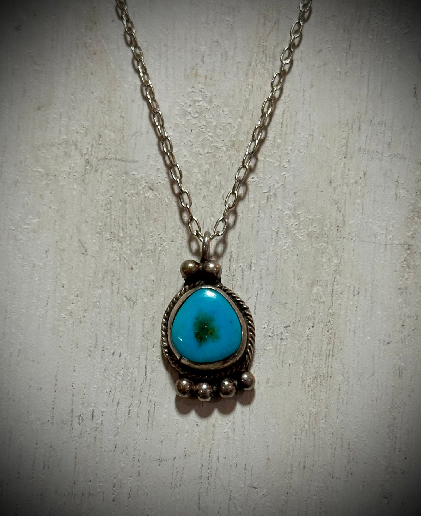 Turquoise Stone Necklace