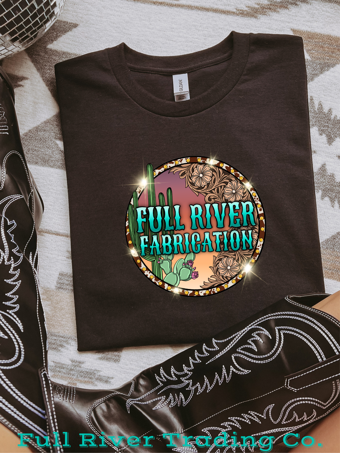 Full River Fabrication Logo Tee