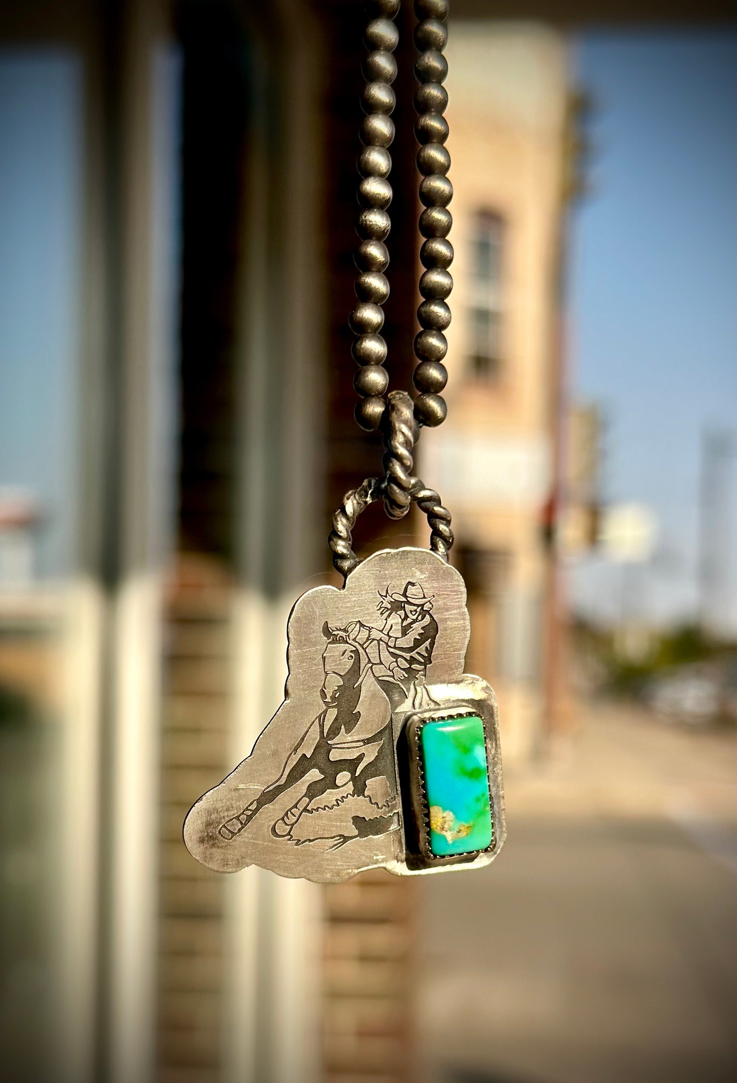 Sonoran Barrel Racer Pendant