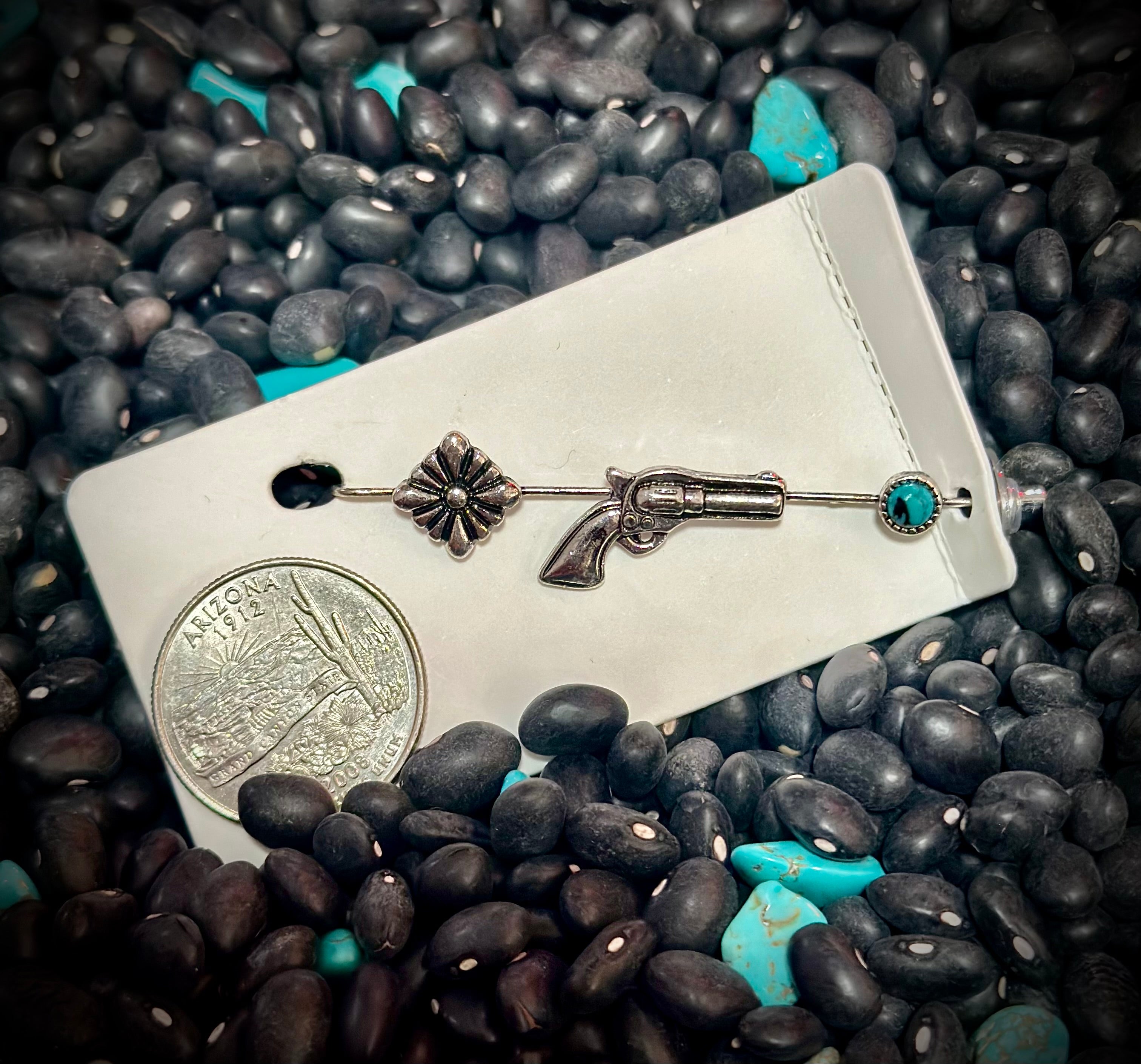 Pistol Ear Pin – Full River Fabrication
