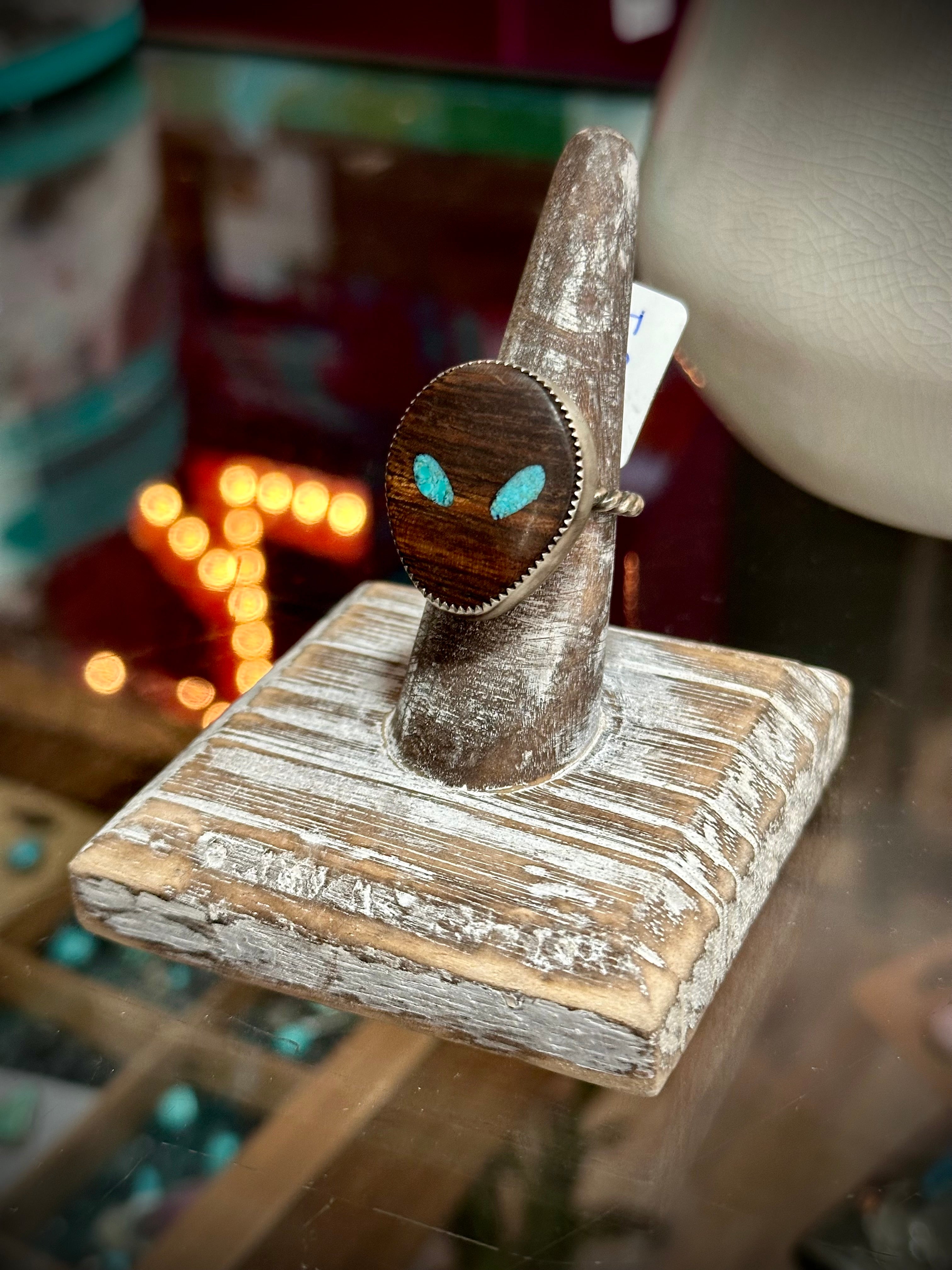 Alien Inlay Wood Inlay Alien Ring – Full River Fabrication