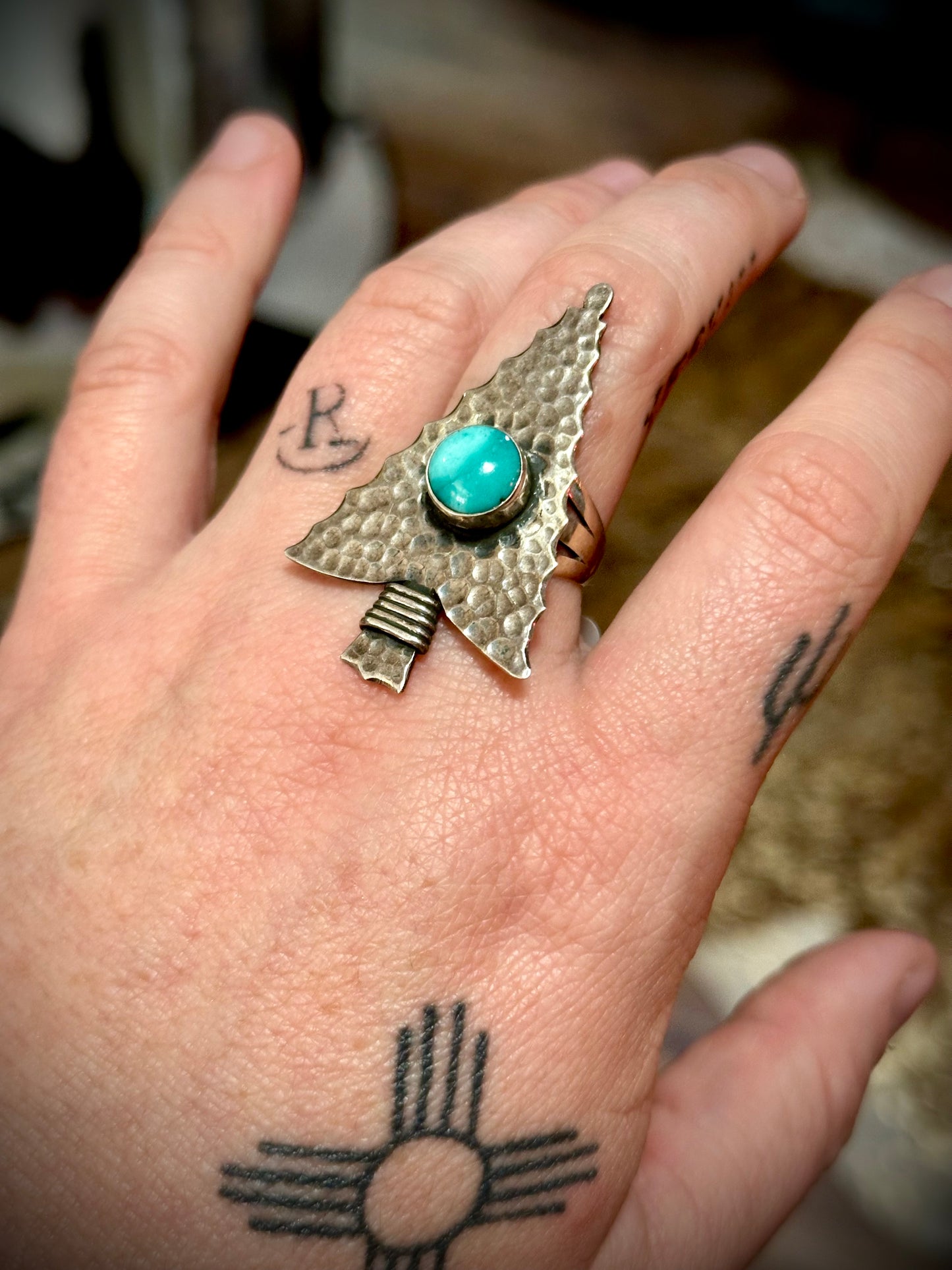 Vintage Arrow Ring