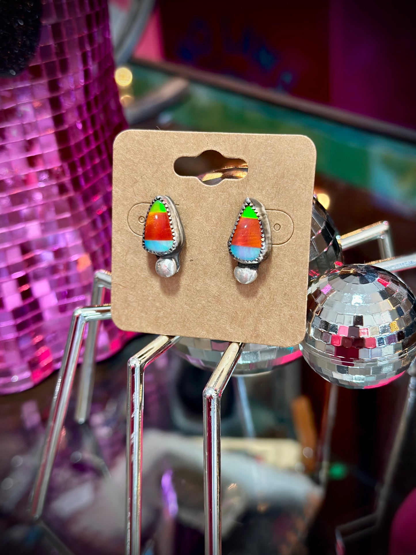 Candy Corn Earrings #2