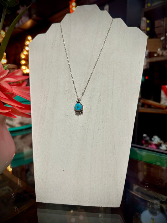 Turquoise Stone Necklace